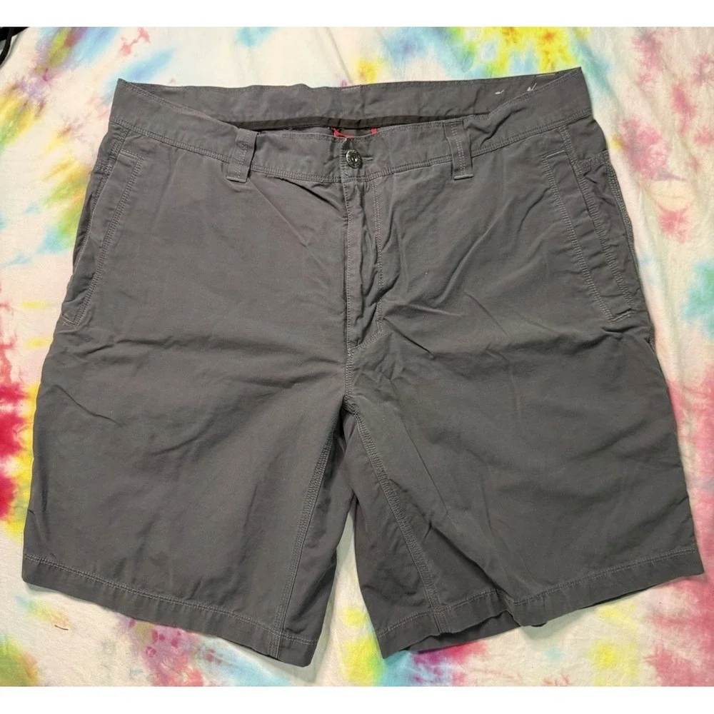 The North Face FlashDry Ripstop Shorts Mens 38 Gray Performance Outdoor Active